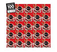 EXS Condoms Préservatifs Strawberry Boîte de 100