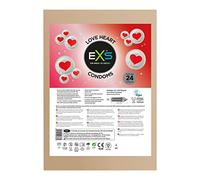 Exs Love Heart Condoms - 24 pack