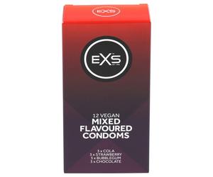 EXS Mixed - préservatifs - saveurs variées (12 pcs)