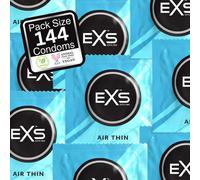EXS Préservatifs Air Thin – Ultra-fins, végan – 144 pièces