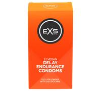 EXS | Delay Préservatifs | Latex Naturel & Préservatif Plus Sûr | Végan | Lot de 12