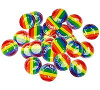 Exs Pride Rainbow Condoms Lot de 24 packs