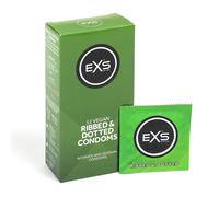 EXS nervuré, pointillé, évasé - préservatifs texturés (12 pcs)