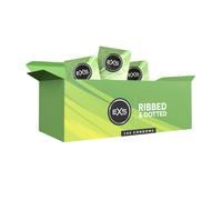 EXS Ribbed & Dotted Préservatifs 144 Pièces