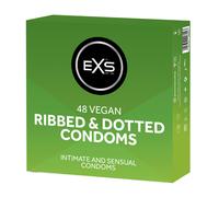EXS Ribbed & Dotted Préservatifs 48 Pièces