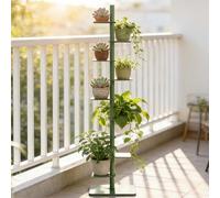 EXSHUING Bibliothèque pivotante, Tour de Livres métallique à 9 Niveaux pivotante à 360°, étagère d'angle Gain de Place pour Le Salon et Le Bureau, Robuste avec Une Base de 39 x 39 cm(Green)