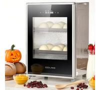 EXSHUING Chambre de Pousse électrique 40L Professionnelle, contrôle numérique, Parfaite pour Boulangerie, pâtisserie, Design INOX Haut de Gamme