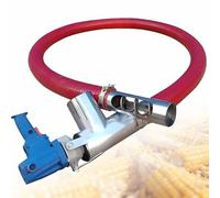 EXSHUING Convoyeur À Vis, Machine D'aspiration De Grains 2200 W, Vis Sans Fin Portable, Débit De Transfert De 100 À 200 Kg/Min Pour Grains, Sa-ble, Ciment, Aliments Pour Animaux(1.5m (58.8in))