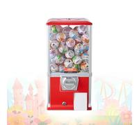 EXSHUING Distributeur De Chewing-Gum pour Enfants, Machine À Boules Rebondissantes À Pièces, Faible Encombrement, Dimensions : 260 * 290 * 530 Mm, Ne Nécessite Pas D'Électricité(Green)