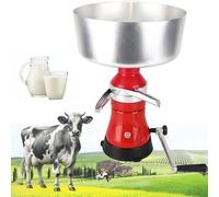 EXSHUING Écrémeuse Pour Lait Cru, Séparateur Centrifuge Lait/Crème De 80 L/H, Séparateur Électrique En Acier Inoxydable, Production De Crème Et De Beurre - Pour Lait Frais De Vache Chèvre Brebis