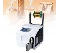 EXSHUING Machine À Attacher Haute Vitesse, Machine À Lier Les Fils, Utilisant La Technologie De Capteur Intelligent. Torsion Et Vitesse Réglables Pour Fils De 5 À 30 Mm, Sacs À Pain(Goldline)