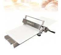 EXSHUING Machine À Croissants, Machine Manuelle À Plier Et Presser La Pâte, Hauteur De Pliage De 11,8 Pouces, Fonctionnement Précis, Convient Aux Pâtisseries Telles Que Les Croissants(Model 400)