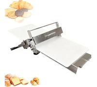 EXSHUING Machine À Plier Et Presser La Pâte Manuelle, Machine À Croissants, Épaisseur Réglable De 0 À 25 Mm, Peut Traiter Différentes Pâtes, Polyvalente, Fabriquée En Acier Inoxydable(Model 400)