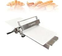 EXSHUING Machine À Plier Et Rouler La Pâte Manuelle, Machine À Pâte Feuilletée Danoise, Plage De Réglage De L'Épaisseur De 0 À 25 Mm, Permet Une Superposition Parfaite Rouleaux Aluminium(Model 400)