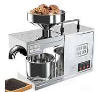 EXSHUING Machine À Presser L'huile Multifonction, Extracteur Électrique Automatique 820 W Avec Une Vitesse De Traitement De 4 À 6 Kg/H, Pour Arachides, Sésame, Graines De Tournesol, Noix