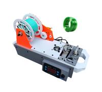 EXSHUING Machine de transformation de bouteilles PET en filament, recycleur d'impression 3D produisant du filament de 1,75 mm (~0,069 pouce), 10 m par bouteille, pour les familles(Orange-Gray)