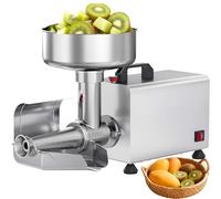 EXSHUING Passoire À Tomates Électrique Avec Séparateur De Pulpe Automatique, Trémie De 8,4 Pouces, Capacité De 330 Lb/Heure, Peut Transformer Les Fruits En Une Purée Soyeuse Pour La Production