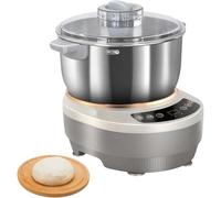 EXSHUING Pétrin Électrique Pour Le Pain. Pétrisseur Automatique Avec Fonction De Levage, Disponible En 5 L Et 7 L, Avec Panneau Tactile Et Cuve Amovible. Idéal Pour Le Levain Et La Pâte À Pizza(7L)