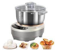 EXSHUING Pétrisseur Automatique Avec Fermentation, Pétrin Électrique De 5 L Et 7 L, Pétrissage Et Levée En Une Seule Touche Pour Pain, Pizza, Levain, Idéal Pour La Pâtisserie Maison(7L)