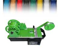 EXSHUING Recycleur de bouteilles PET, recycleur d'impression 3D avec vitesse et température réglables, compacte 25x25x35 cm, crée du filament d'impression 3D de 1,75 mm Filament(Green)