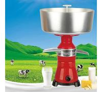 EXSHUING Séparateur Centrifuge De Crème Et De Lait - Écrémeuse Électrique En Acier Inoxydable (80 L/H) - Sépare Le Lait Cru Ou Entier En Crème Et Lait Écrémé - Capacité De Cuve : 12 L (3,2 Gal)