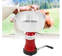 EXSHUING Séparateur De Crème De Lait 80 L/H, Machine Électrique Centrifuge À Écrémer, Bol De 12 L, Pour Lait De Vache, Chèvre, Bre heval Ou Chameau, Produit Du Lait Écrémé À ≤ 0,05%