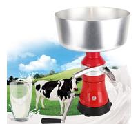 EXSHUING Séparateur Électrique De Crème, Machine Centrifuge À Écrémer Le Lait 80 L/H, Bol De 12 L Bol Pour Lait Cru (Vache, Chèvre, Brebis) - Ratio Crème/Lait Écrémé Réglable De 1:4 À 1:10