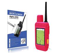 EXSI.CO Pack Protection Pour Alpha 200,200i,300i Housse et Film écran incassable (rose)