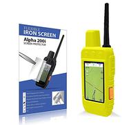 EXSI.CO Pack Protection Pour Alpha 200i 300/300i Housse et Film écran incassable (jaune)