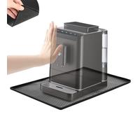 Exsink Tapis pour Machine à Café en Silicone 48x30cm - Anti-débordement | Imperméable et Antidérapant, avec Du Feutre sur Le Dos, Compatible avec De'Longhi/Philips