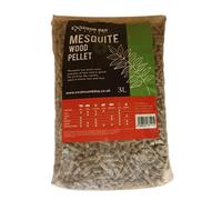 Exstream Granulés pour barbecue 3 L - 8 espèces - Pour une utilisation avec les fumoirs électriques Ninja jusqu'à 30 sessions de cuisson et les fours à pizza Ooni (Mesquite)