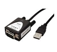 EXSYS Adaptateur USB -> 1x RS232 (MD9), 5V sur la broche 9, (EX-1311-2-5V) (15.06.3365)