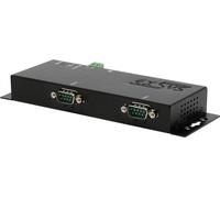 Exsys Ethernet vers série 2x RS-232 9Pin incl. logiciel Virtual Com 12V/3A - Ethernet