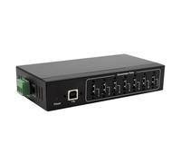 EXSYS EX-11217HMVS HUB 7 Ports USB 2.0 métal avec Alimentation 5V/2A Genesys Chipset