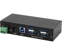 EXSYS EX-11244HMS Concentrateur d'interface USB 3.2 Gen 1 (3.1 Gen 1) Type-B 5000 Mbit/s Noir (EX-11244HMS)