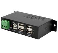 EXSYS EX-1163HMS Hub USB 2.0 métal 4 Ports