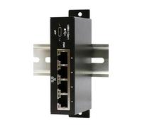 Exsys Adaptateur USB EX-1330M 3.0/3.1 Gen1 vers 4× Ethernet 1 Gigabit Rail DIN