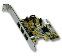 Exsys EX-16415 Carte PCI Express x1 FireWire IEEE1394b 2x FW 800