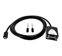 Exsys EX-2311-2 Câble USB 2.0 C vers 1x Seriell RS-232 1.8 m avec fiche 9 Broches LED Noir