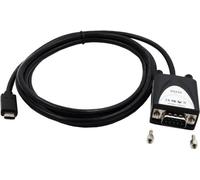 EXSYS EX-2311-2, noir, 1,8 m, DB-9, mâle, mâle, RoHS