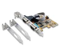 EXSYS EX-44082 Carte PCI Express x1 2X série RS-232