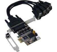 Exsys EX-44384 - PCIe - VGA - PCIe 3.0 - RS-232 - PC - SB16C1054PCI