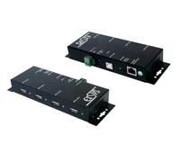 EXSYS EX-6002 Ethernet 1 Gigabit vers 4 USB 2.0
