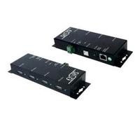 Exsys EX-6002 - Serveur de périphérique - 4 ports - USB, 1GbE, USB 2.0