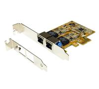 EXSYS EX-6072-4K Carte réseau PCIe Double Ethernet 2 Ports avec Protection Contre Les surtensions 4 KV