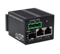 EXSYS EX-62010PoE-SFP Micro Commutateur Gigabit Industriel PoE+ à 2+1 Ports