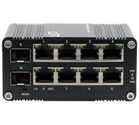 EXSYS commutateur industriel Gigabit EX-62035M-SFP Mini 10 ports administrable sur le Web