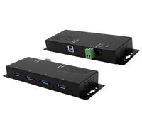 Exsys Gmbh 4-Port Usb 3.2 Gen 1 Metall Hub Mit 15kv Esd ?berspannungsschutz, A-Buchsen (eX-1184hmvS-2)