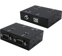 EXSYS GmbH USB 2.0 vers 2S RS-232, boîtier métallique (EX-13072HM)