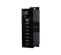 EXSYS Hub USB 2.0 pour application industrielle 7 ports avec